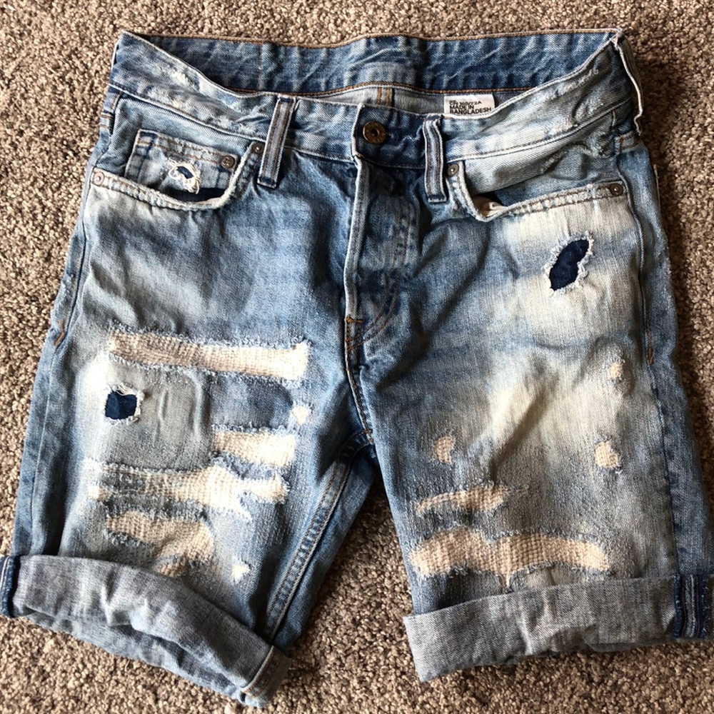 H&M denim shorts